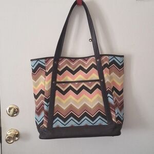 Missoni for Target Large Chevron Tote